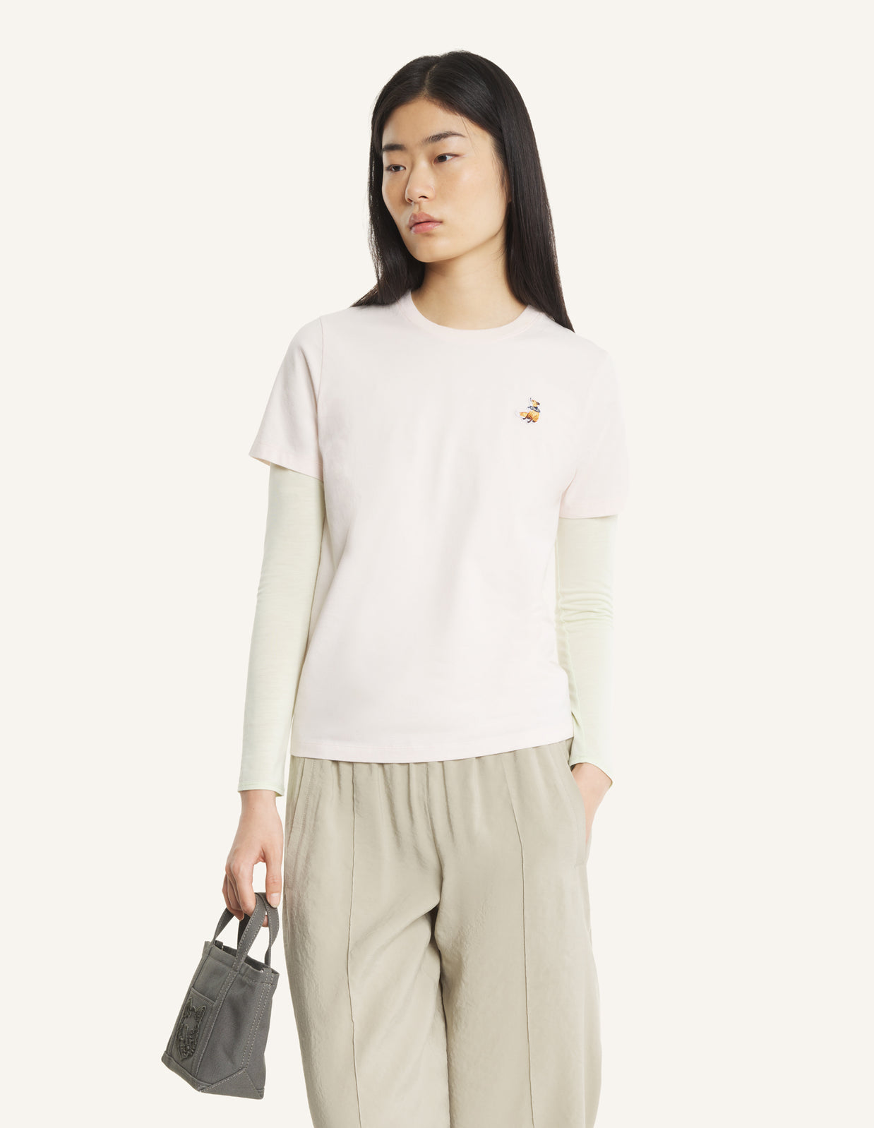 DREAMING FOX REGULAR TEE-SHIRT