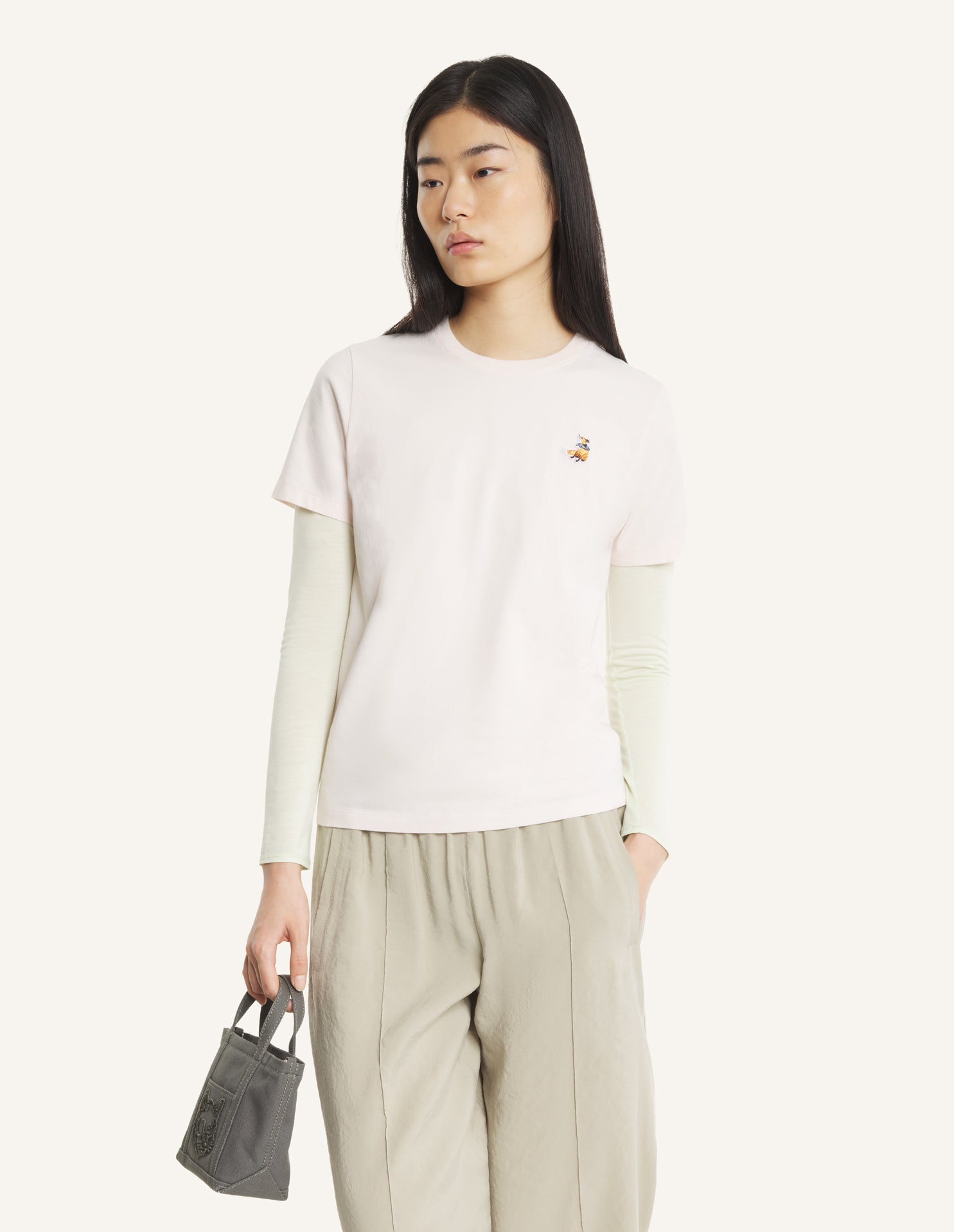 DREAMING FOX REGULAR TEE-SHIRT