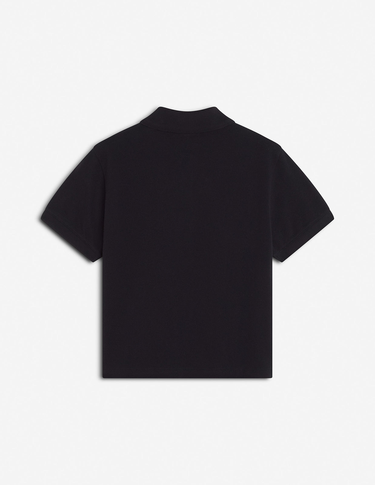 MAISON KITSUNÉ STAMP CROPPED POLO