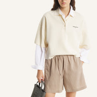 MAISON KITSUNÉ PARIS OVERSIZE POLO