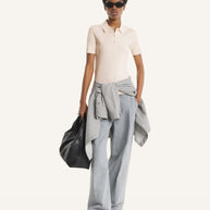 BABY FOX PLEAT RIB POLO