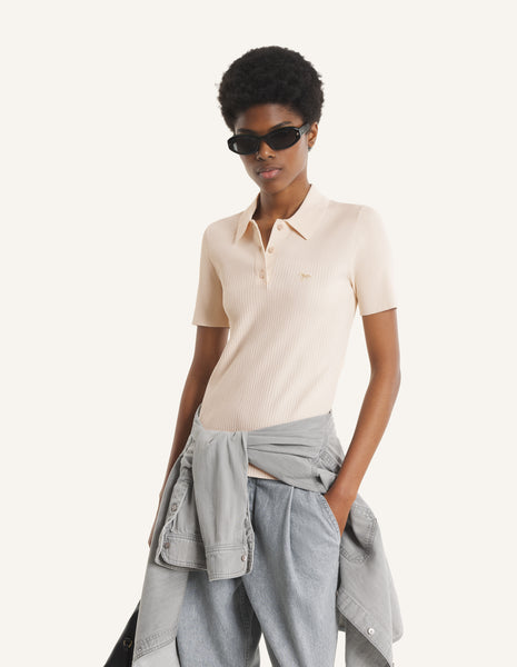 BABY FOX PLEAT RIB POLO