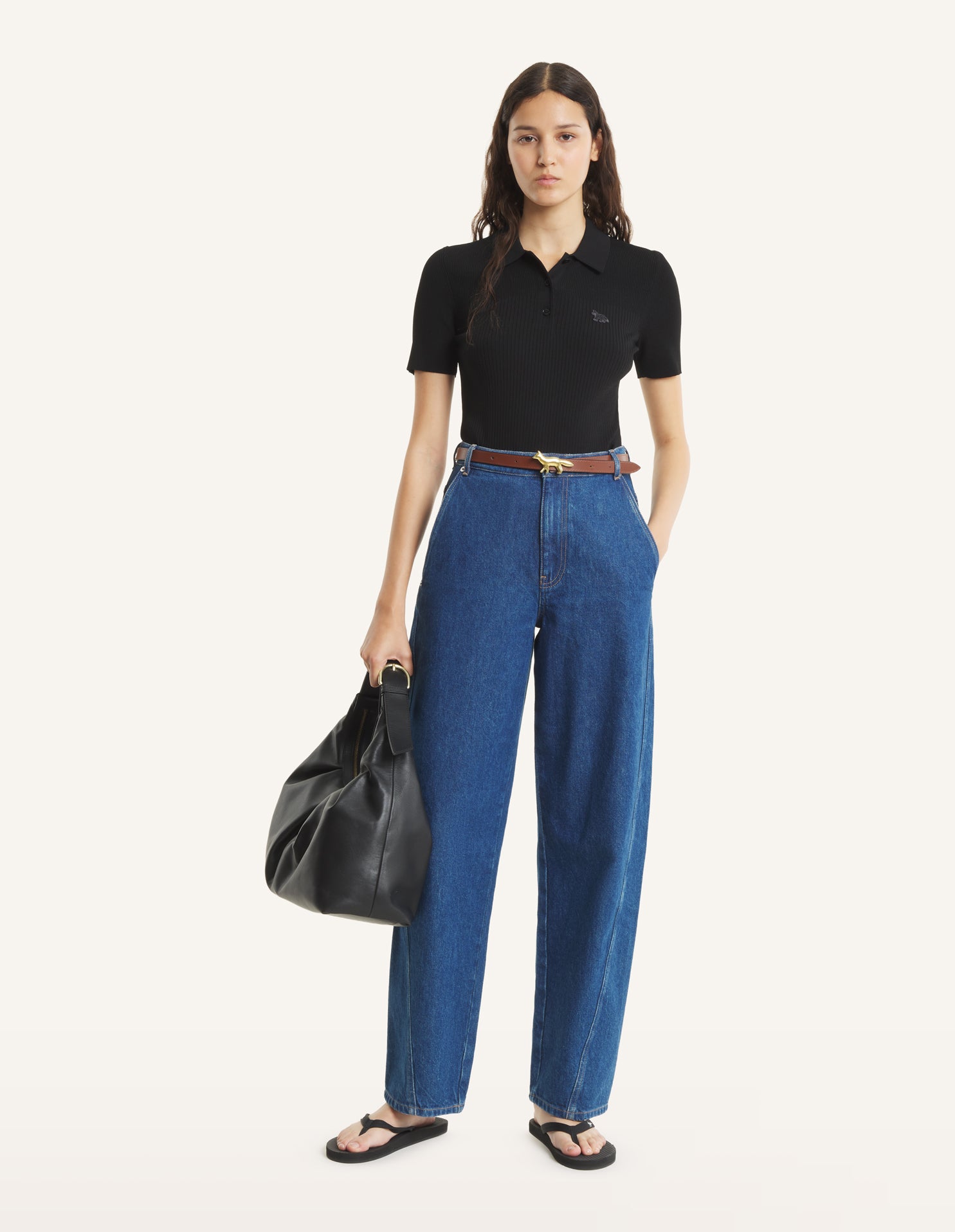 BABY FOX PLEAT RIB POLO