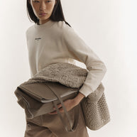 MAISON KITSUNÉ PARIS CROPPED SWEATSHIRT