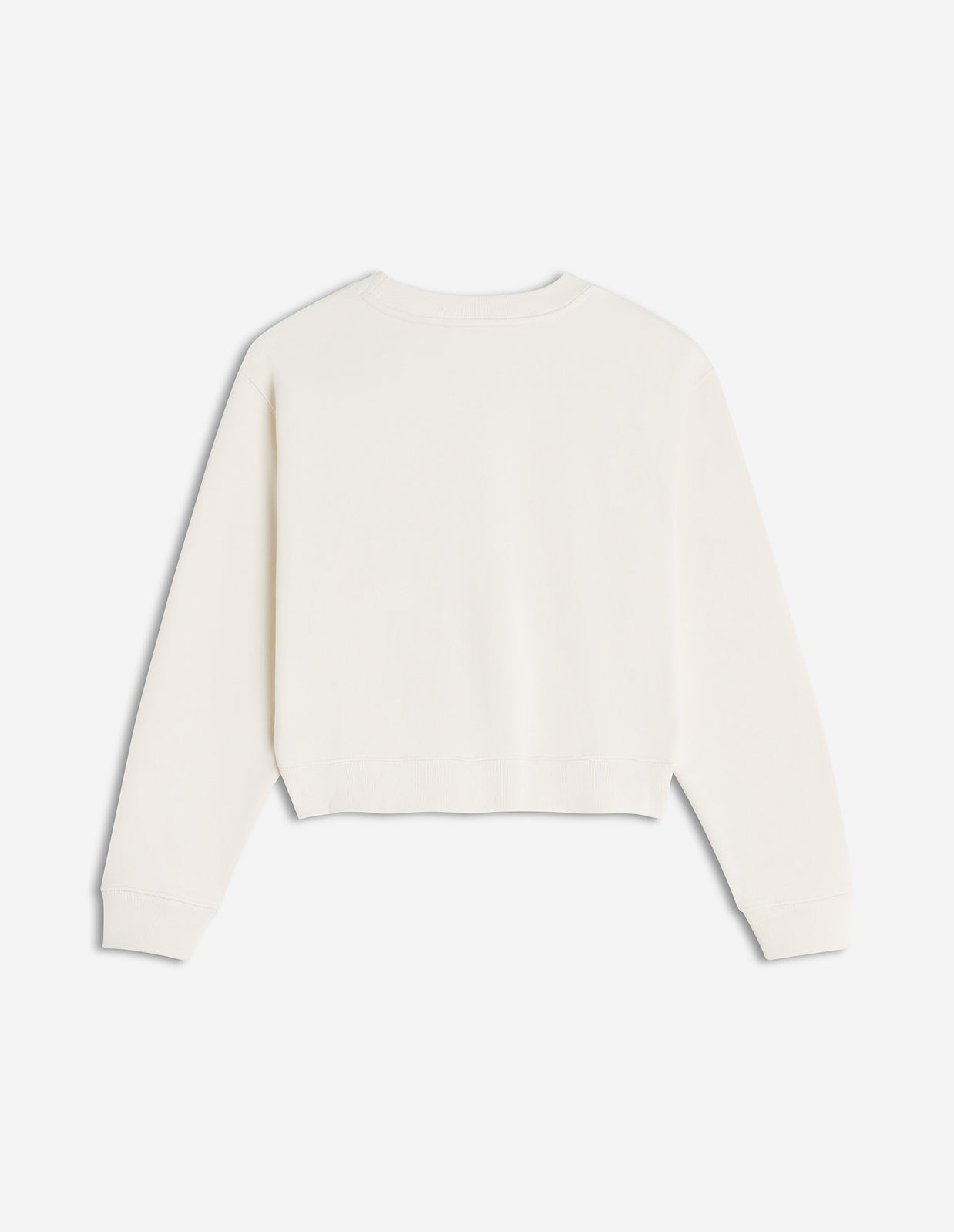 MAISON KITSUNÉ PARIS CROPPED SWEATSHIRT