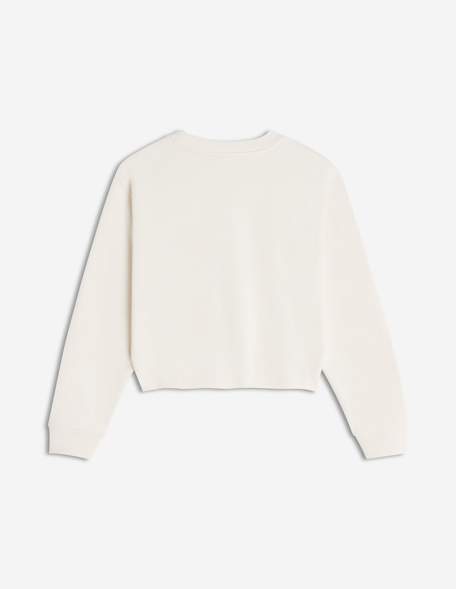 MAISON KITSUNÉ PARIS CROPPED SWEATSHIRT
