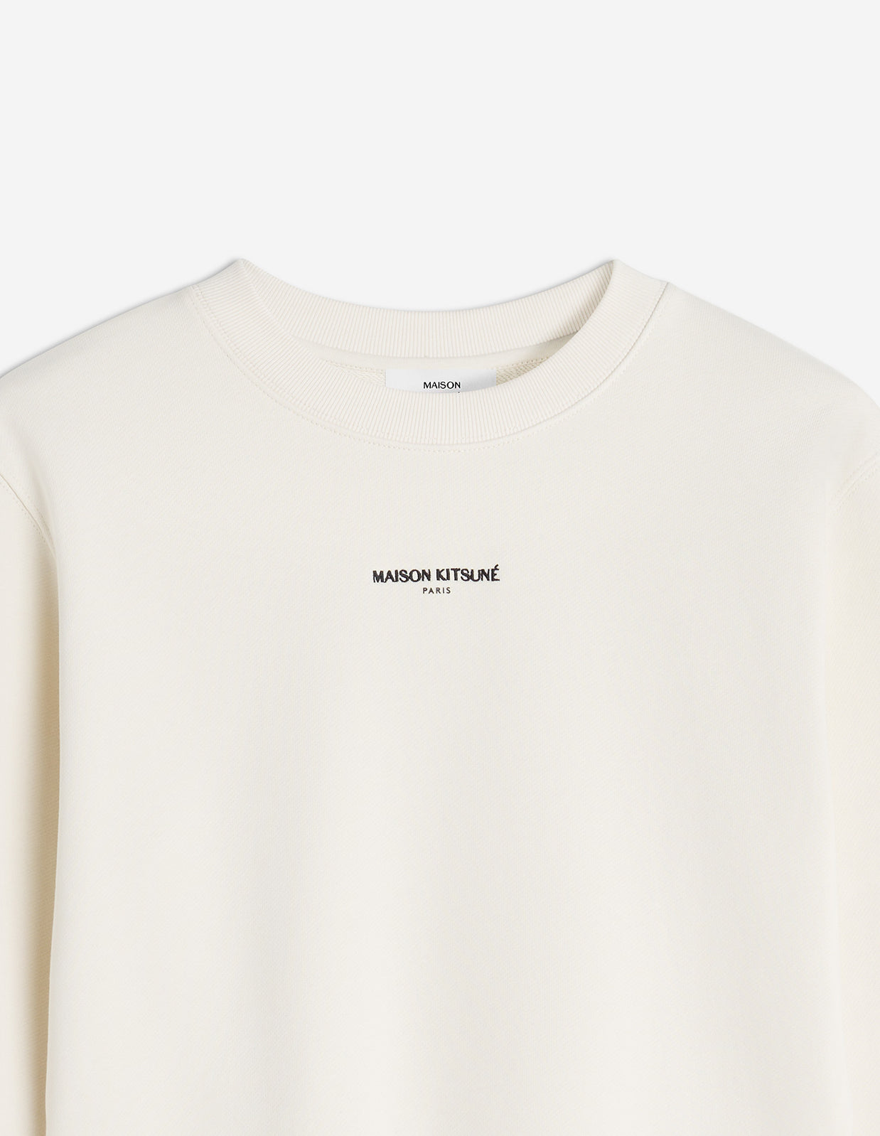 MAISON KITSUNÉ PARIS CROPPED SWEATSHIRT