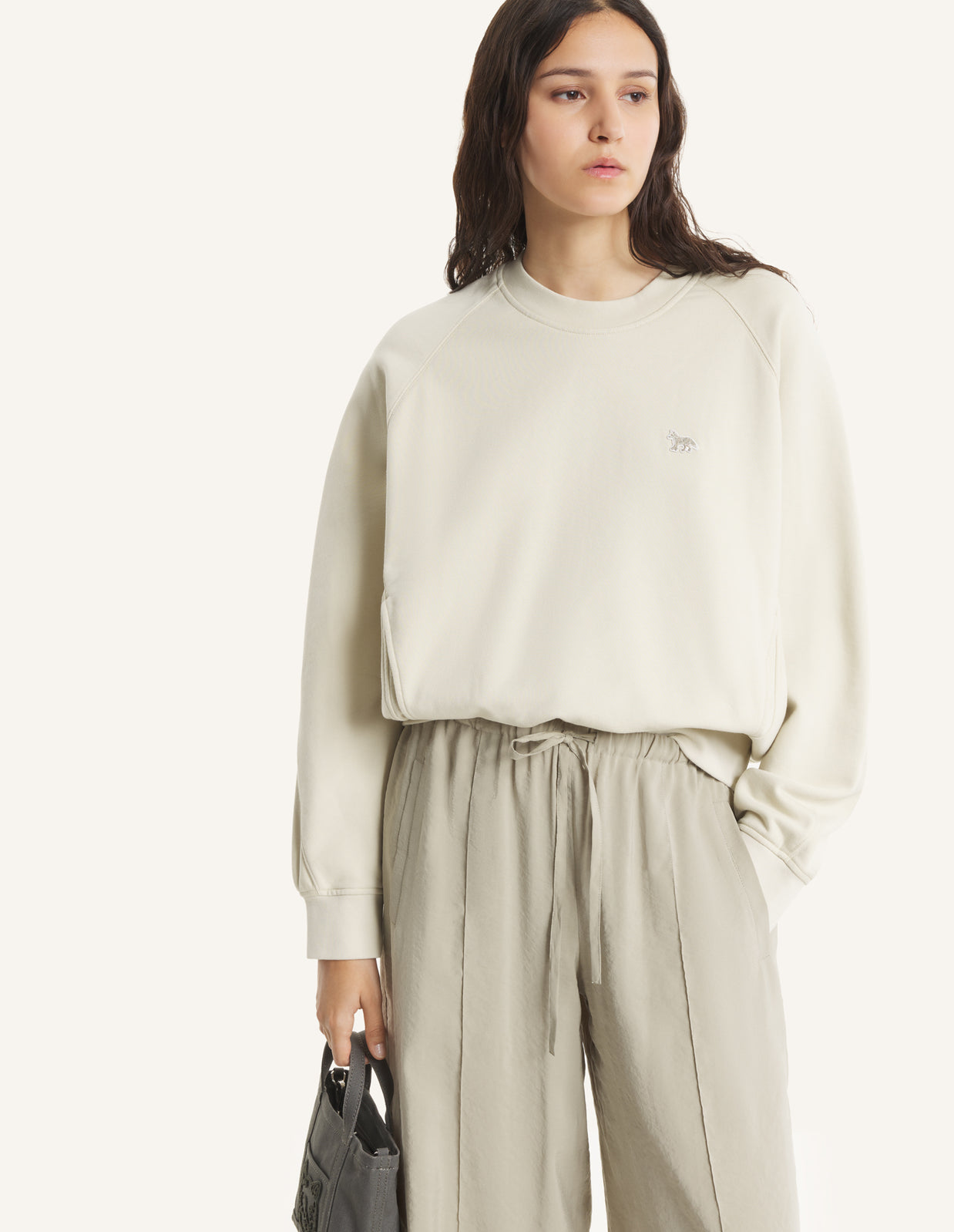 BABY FOX OPEN POCKET SWEATSHIRT