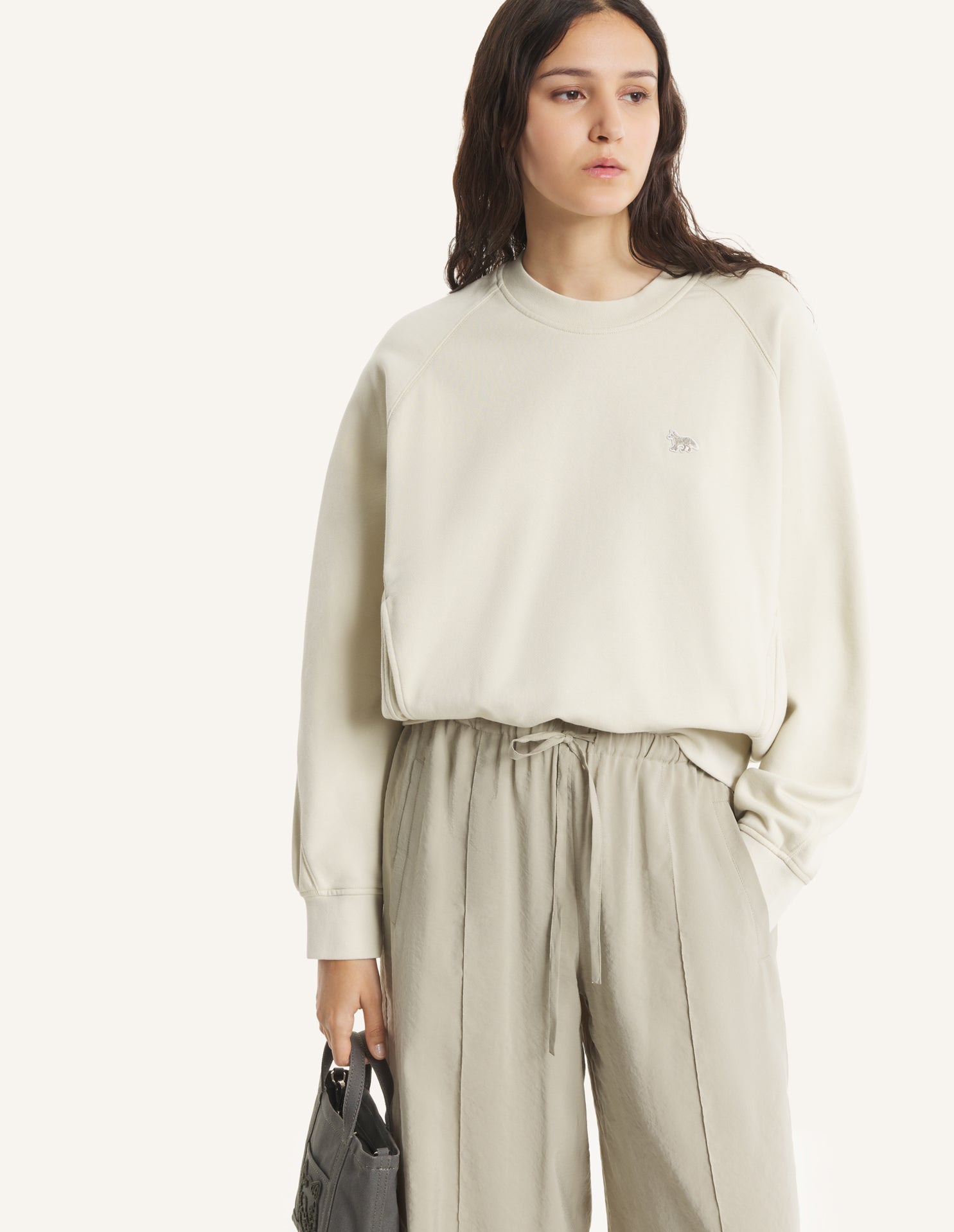 BABY FOX OPEN POCKET SWEATSHIRT