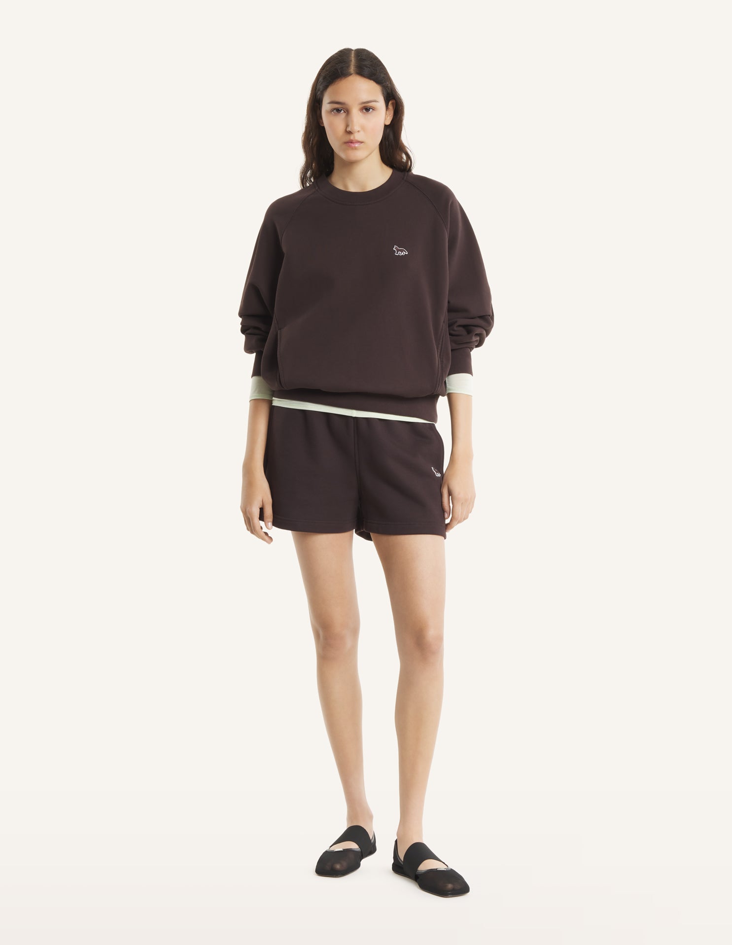 BABY FOX OPEN POCKET SWEATSHIRT