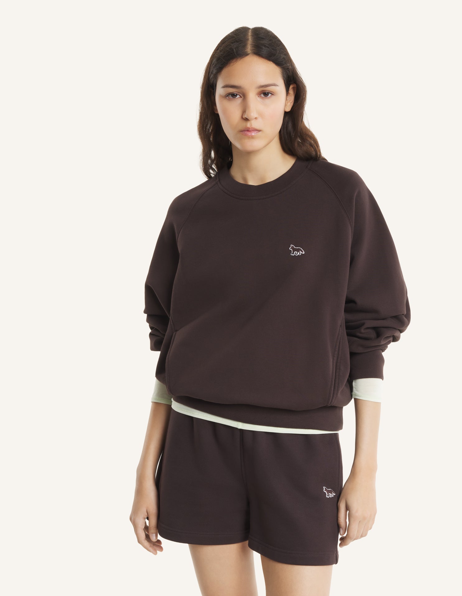 BABY FOX OPEN POCKET SWEATSHIRT