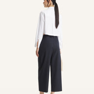 BABY FOX CROPPED SHIRT