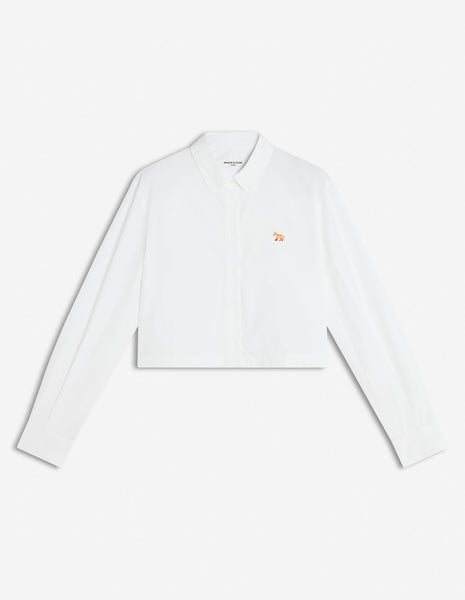 BABY FOX CROPPED SHIRT
