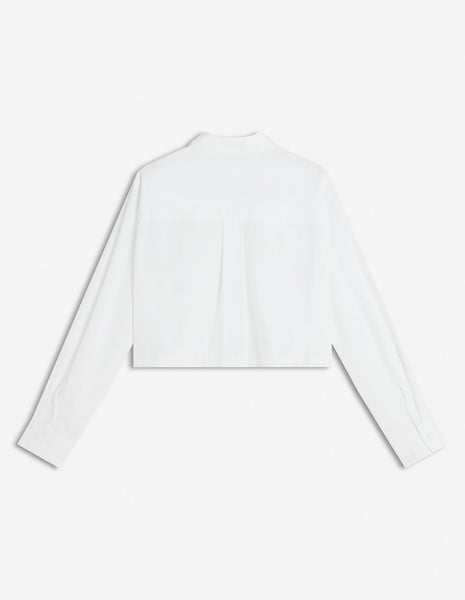 BABY FOX CROPPED SHIRT