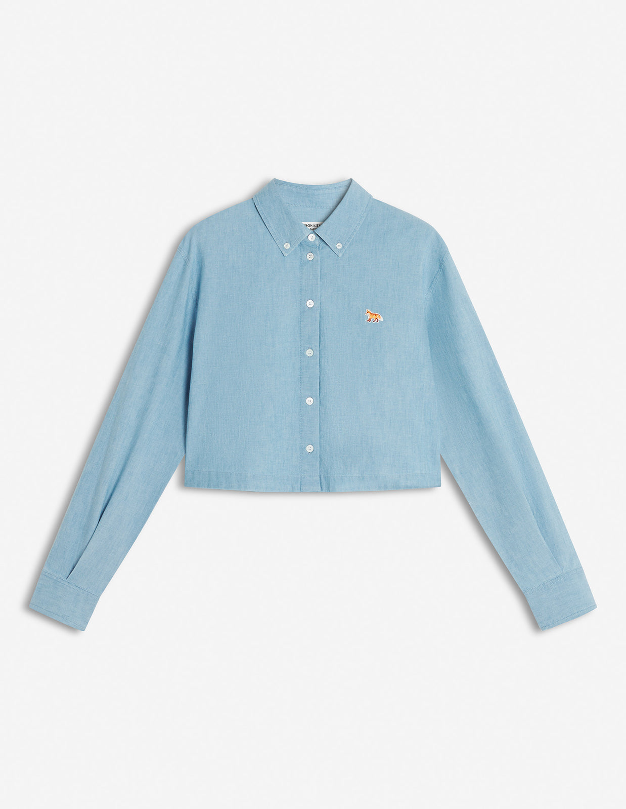 BABY FOX CROPPED SHIRT