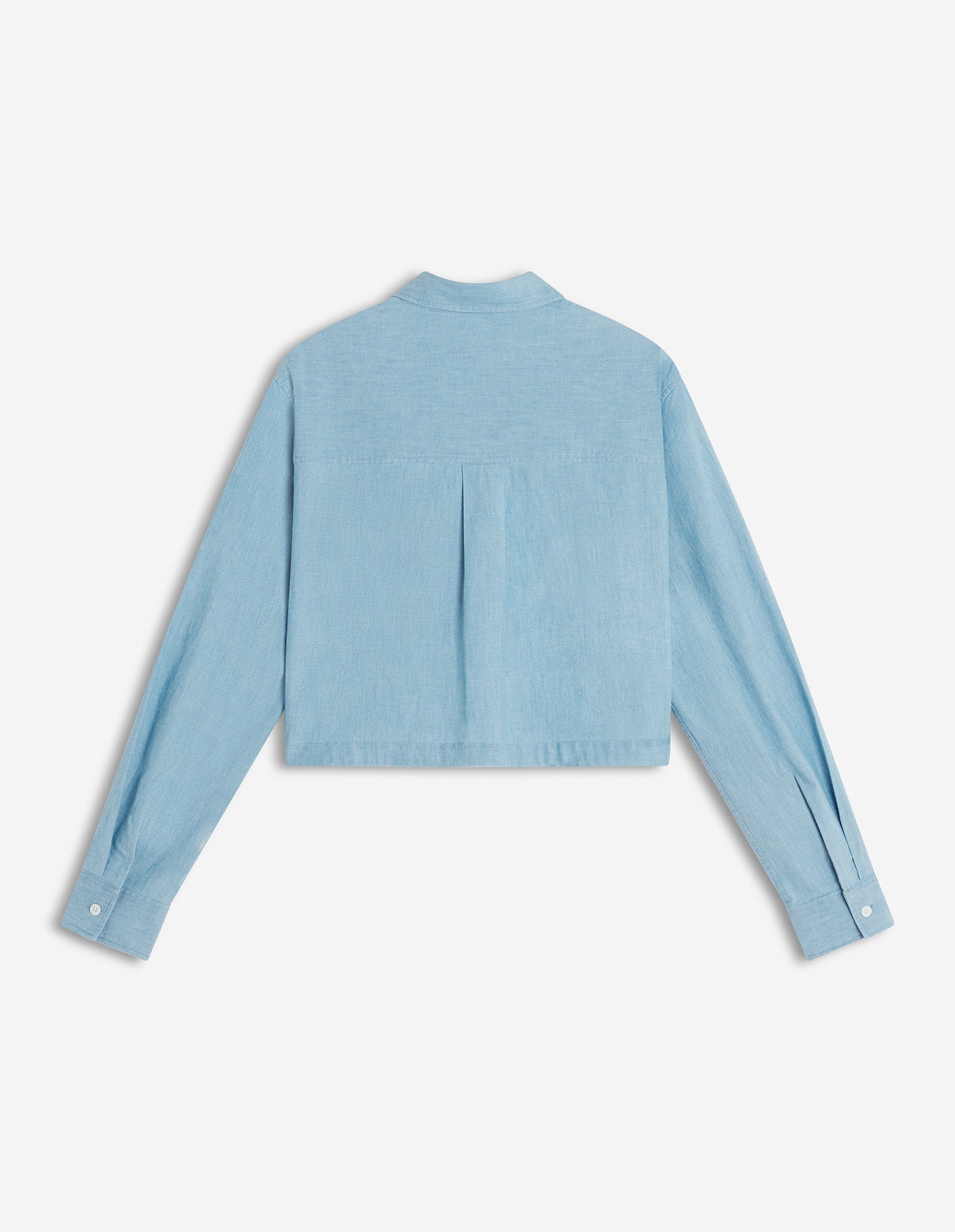 BABY FOX CROPPED SHIRT