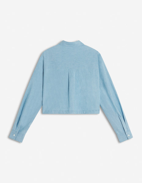 BABY FOX CROPPED SHIRT