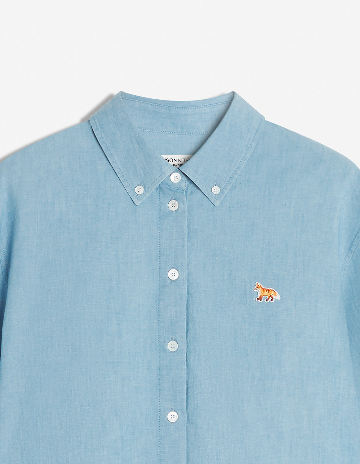 BABY FOX CROPPED SHIRT