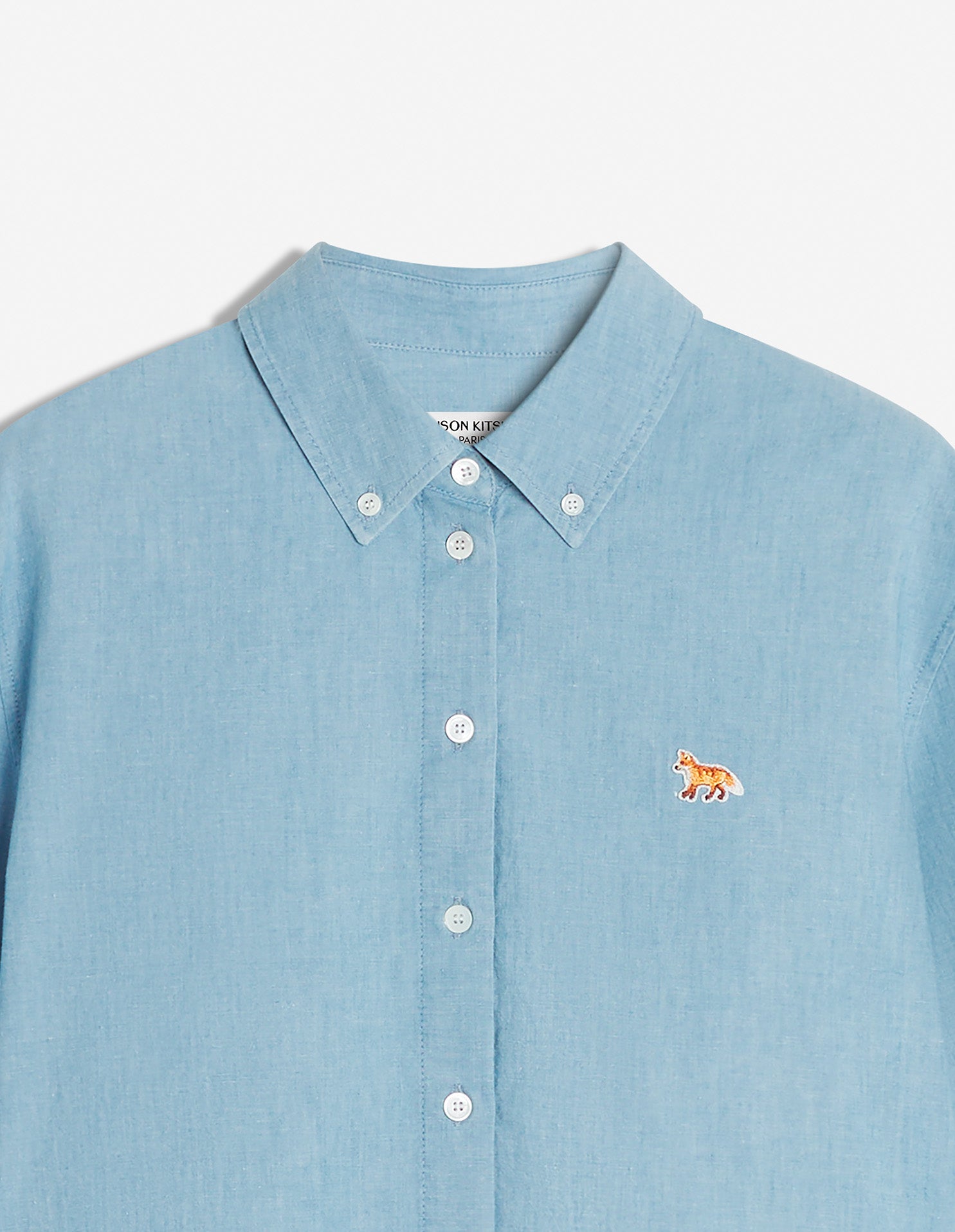 BABY FOX CROPPED SHIRT