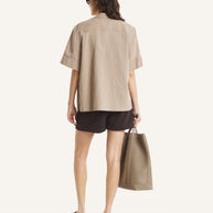STRIPED RESORT SHIRT