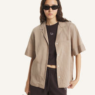 STRIPED RESORT SHIRT