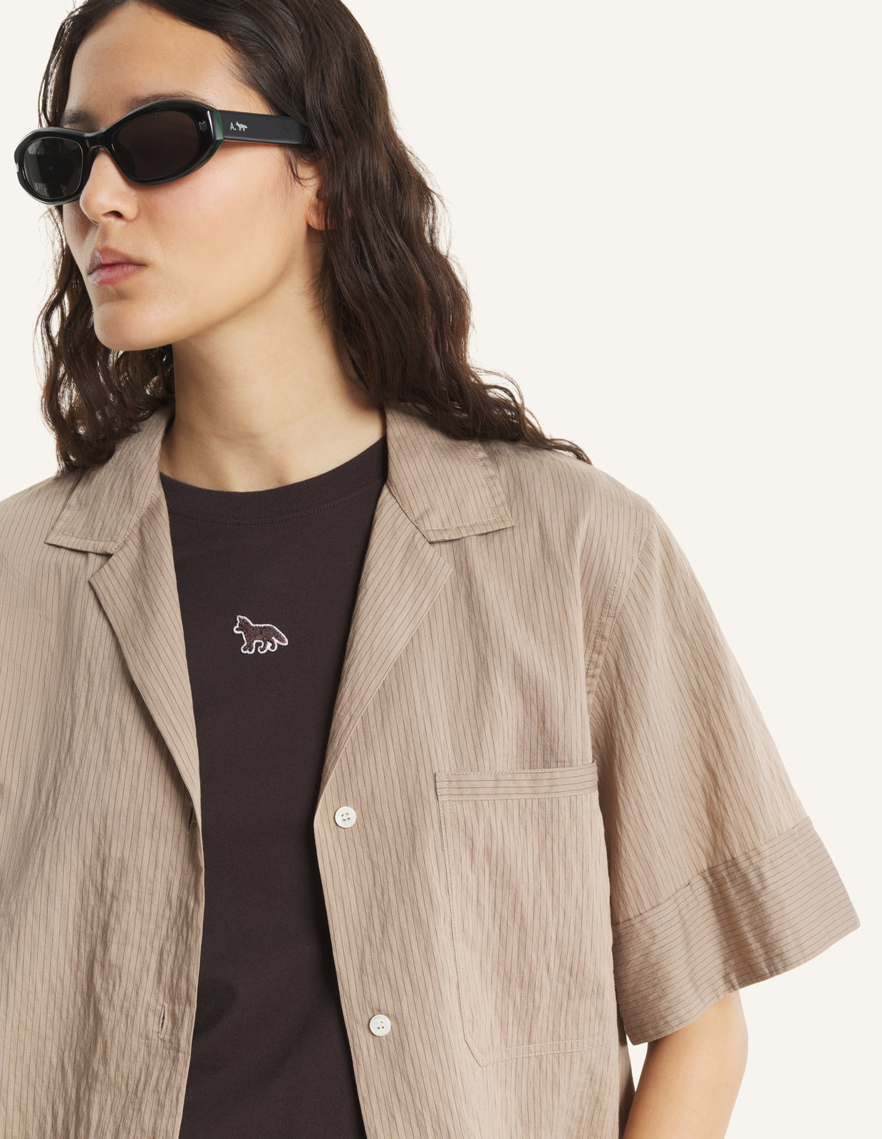 STRIPED RESORT SHIRT