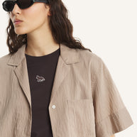 STRIPED RESORT SHIRT