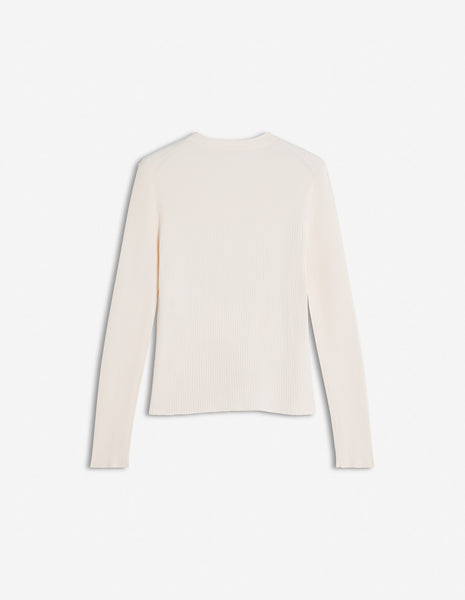 BABY FOX PLEAT RIB CARDIGAN
