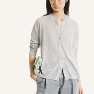 SEE-THROUGH LONG CARDIGAN
