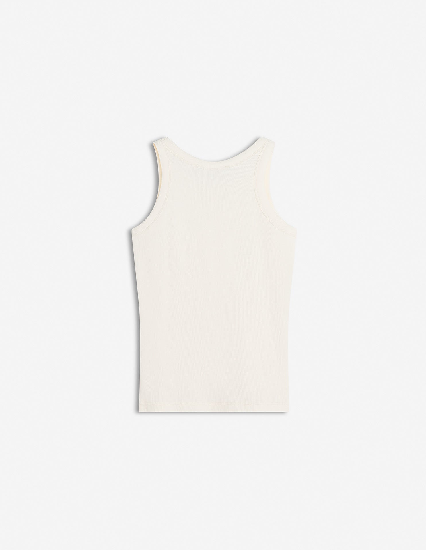 MAISON KITSUNÉ PARIS RIBBED TANK TOP