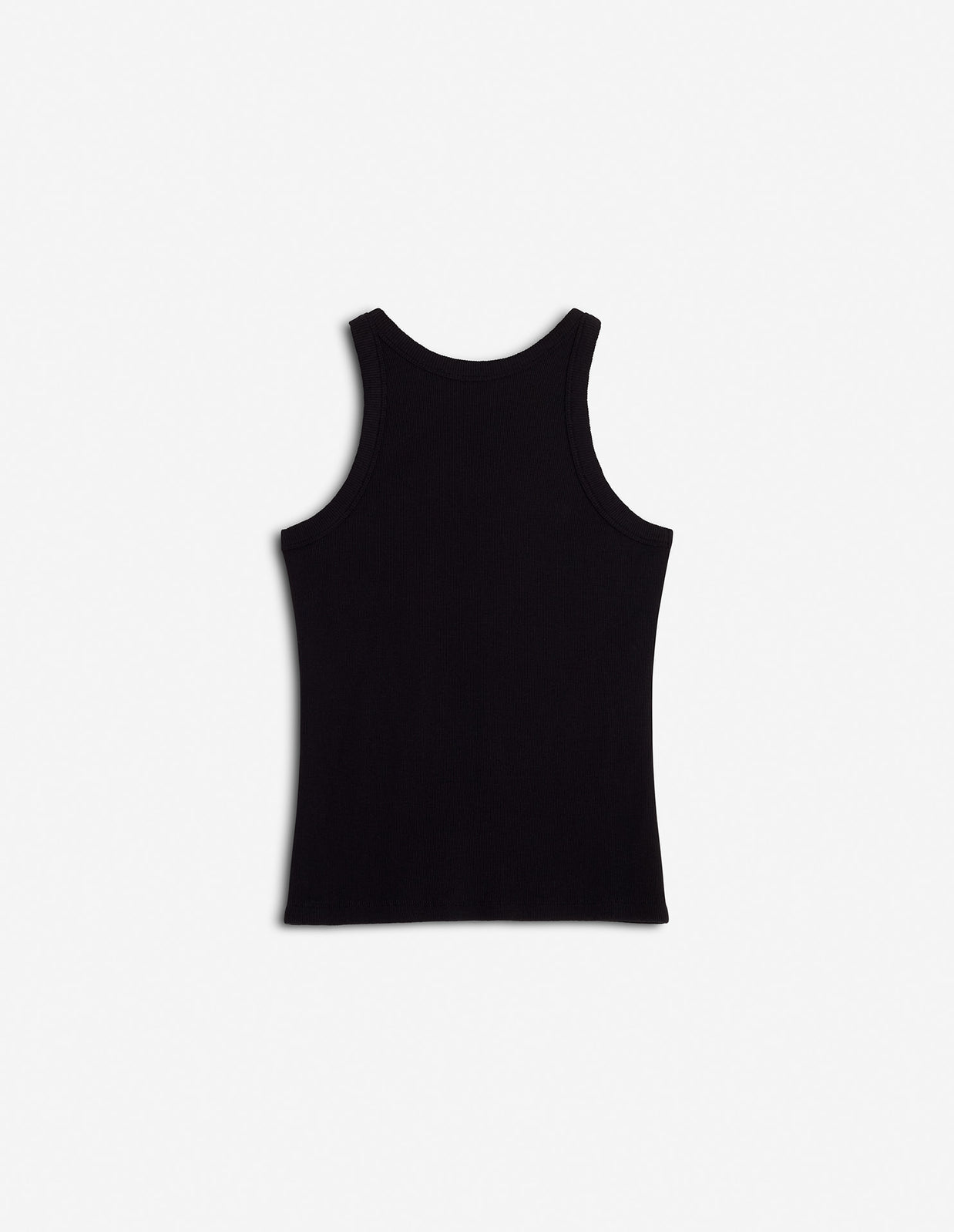MAISON KITSUNÉ PARIS RIBBED TANK TOP
