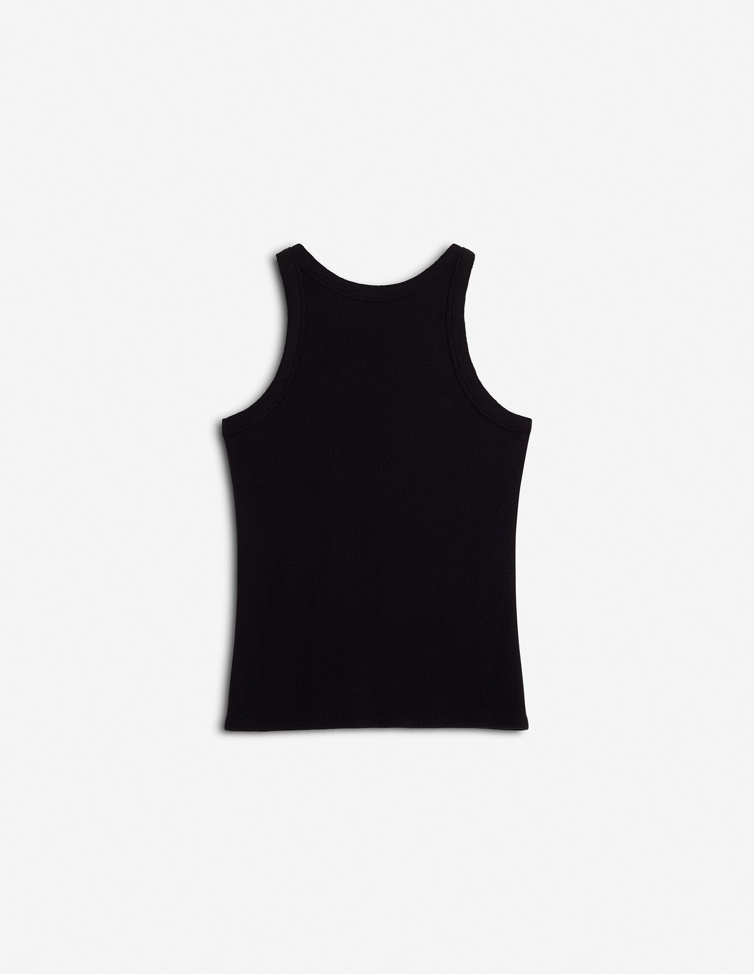 MAISON KITSUNÉ PARIS RIBBED TANK TOP