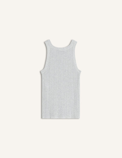 BABY FOX FINE RIB KNITTED TANK TOP