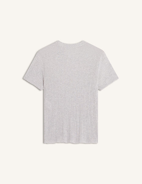 BABY FOX FINE RIB KNITTED TEE-SHIRT