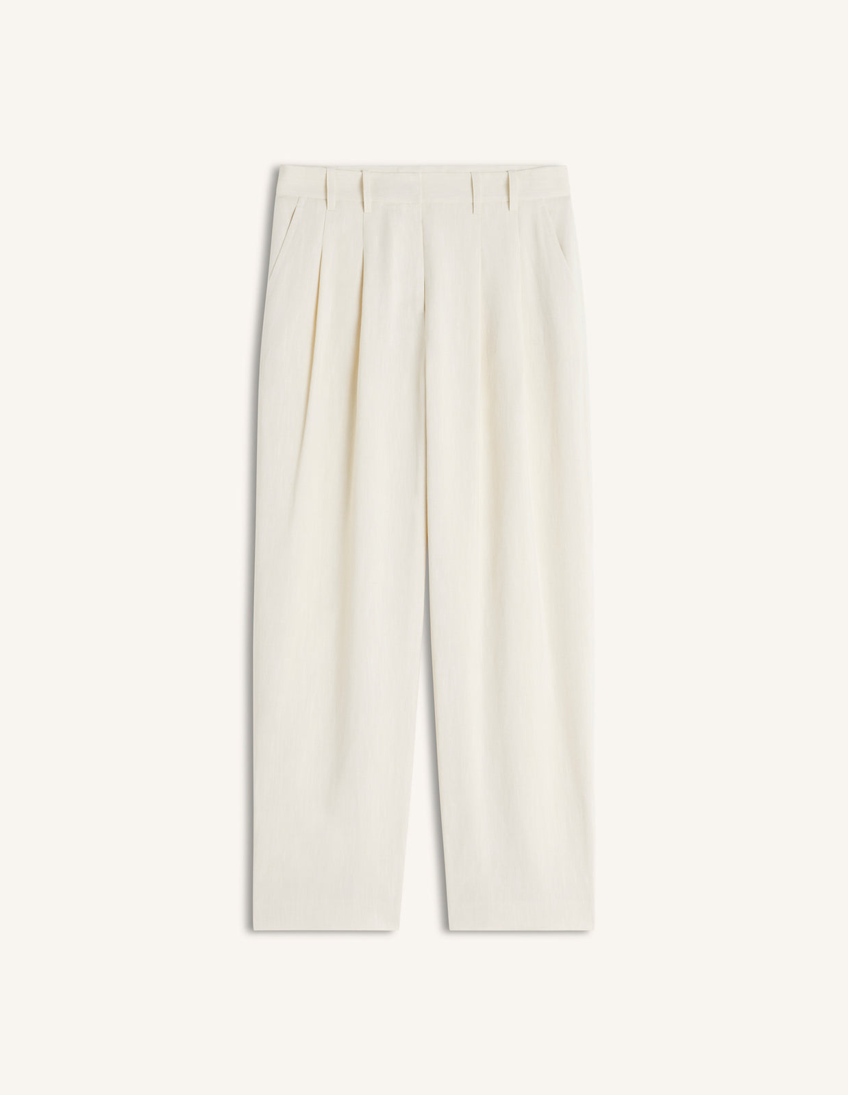 TAILORED PLEATED PANTS