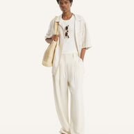 TAILORED PLEATED PANTS