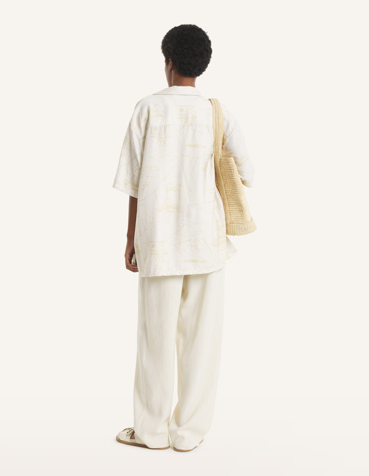 TAILORED PLEATED PANTS