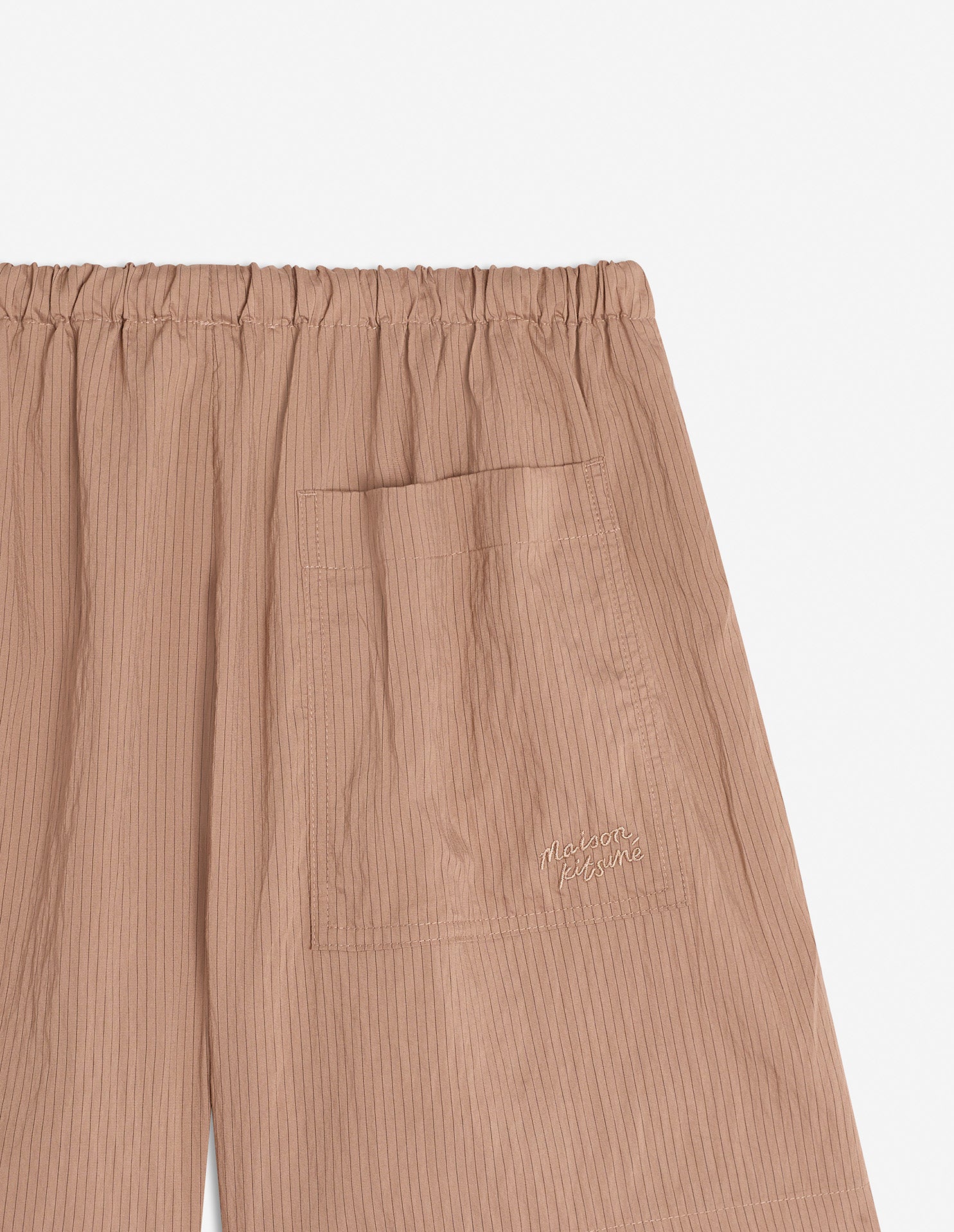 ELASTICATED STRIPED SHORTS