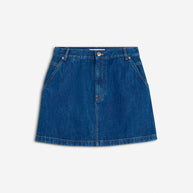 DENIM MINI SKIRT