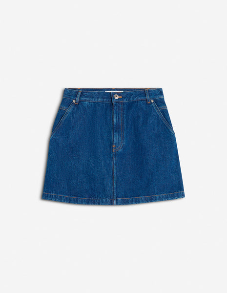 DENIM MINI SKIRT