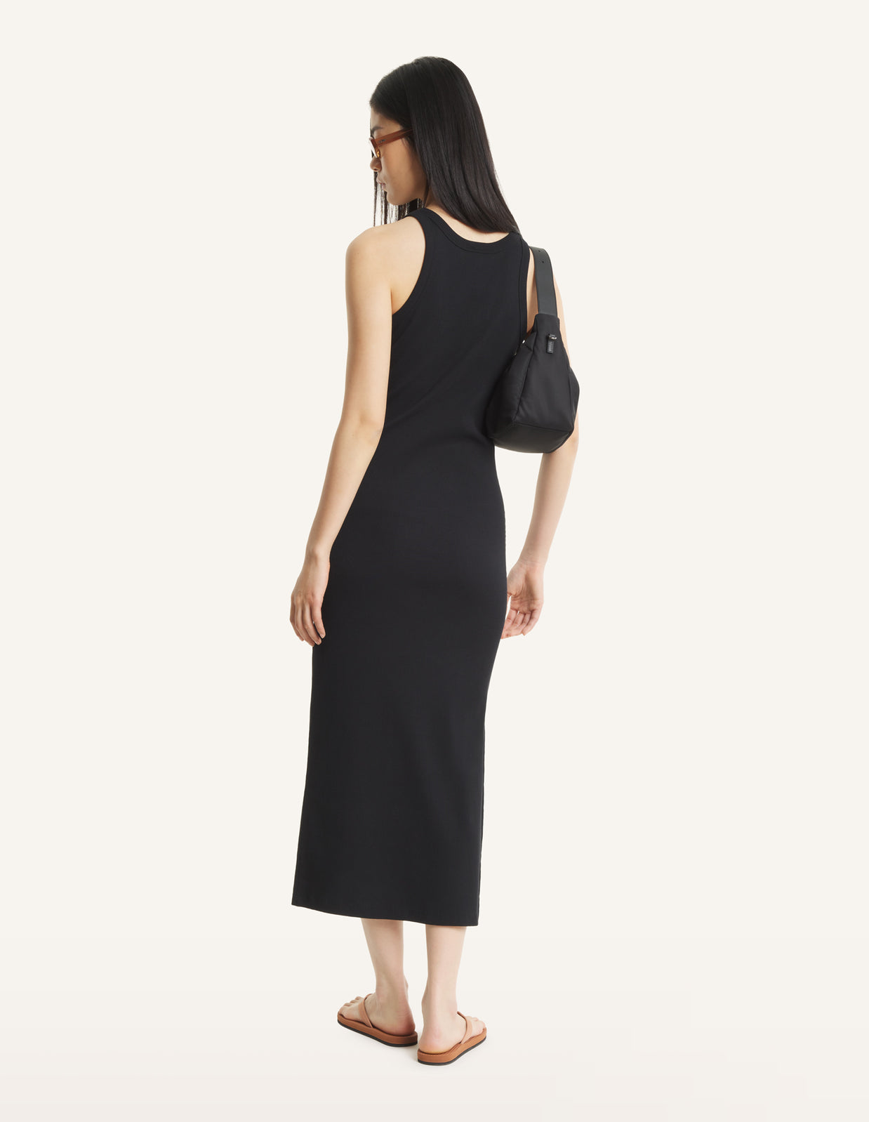 MAISON KITSUNÉ PARIS RIBBED TANK DRESS