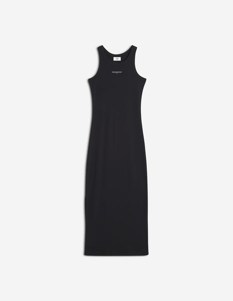 MAISON KITSUNÉ PARIS RIBBED TANK DRESS