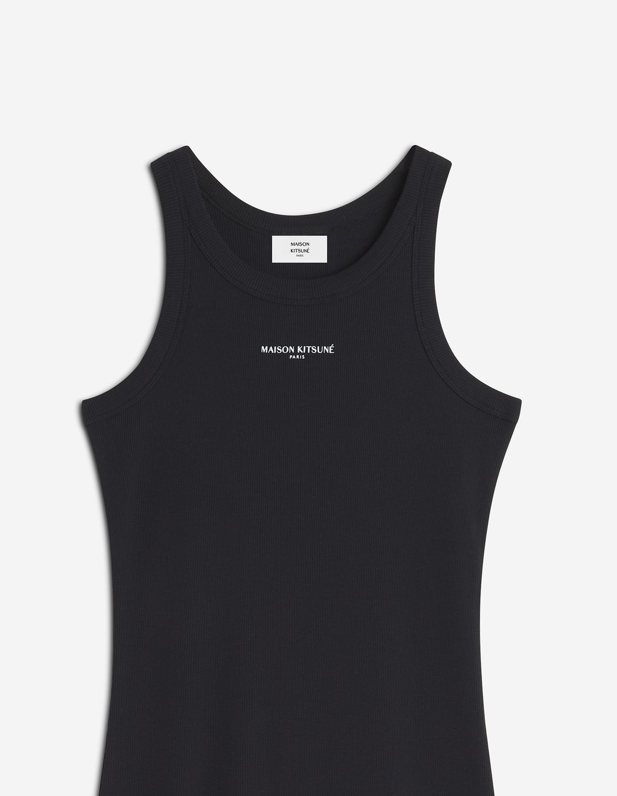 MAISON KITSUNÉ PARIS RIBBED TANK DRESS