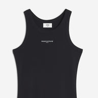 MAISON KITSUNÉ PARIS RIBBED TANK DRESS