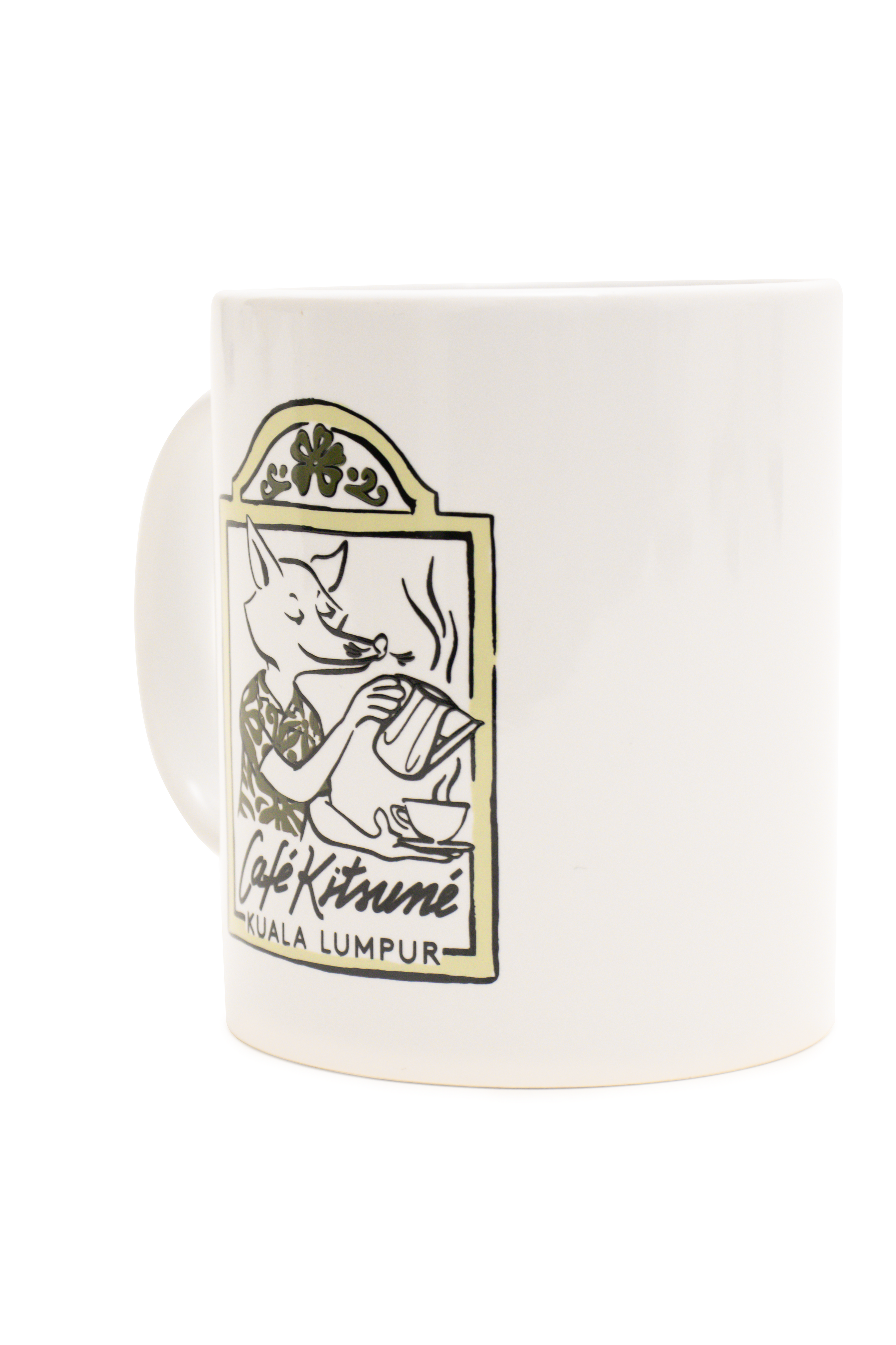 CAFÉ KITSUNÉ KUALA LUMPUR MUG WHITE