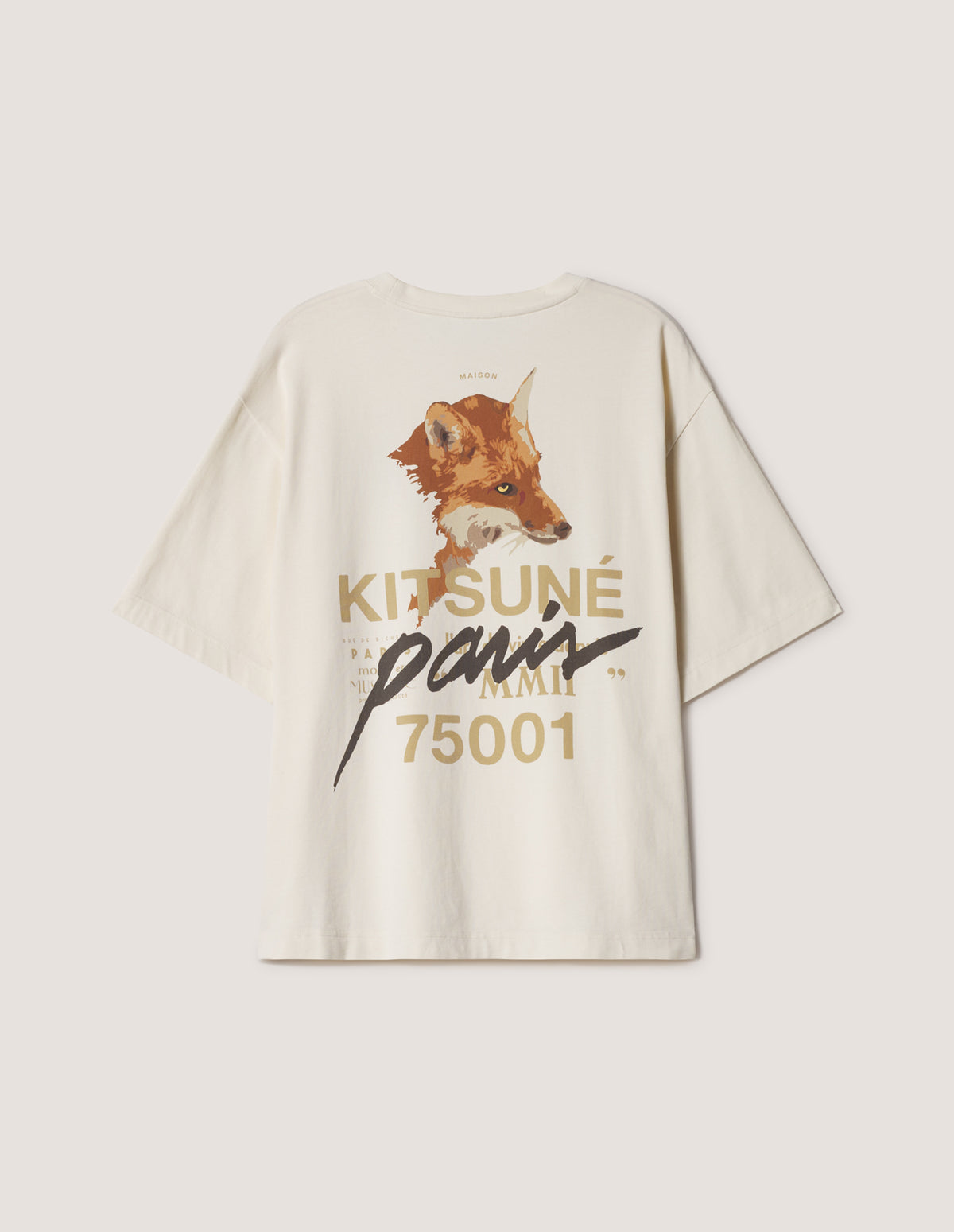 MMII  FOX HEAD OVERSIZE TEE-SHIRT
