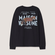 MMII PROFILE FOX OVERSIZE LONG SLEEVE TEE-SHIRT