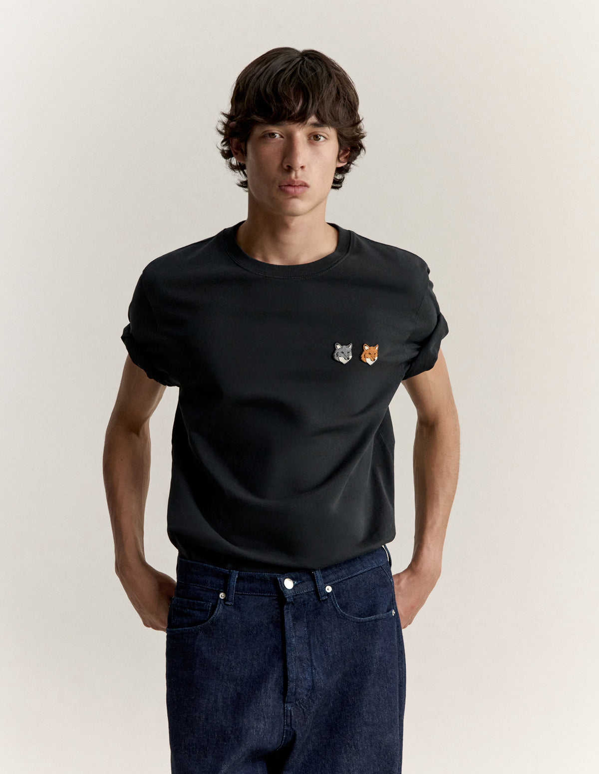 DOUBLE FOX HEAD COMFORT TEE-SHIRT
