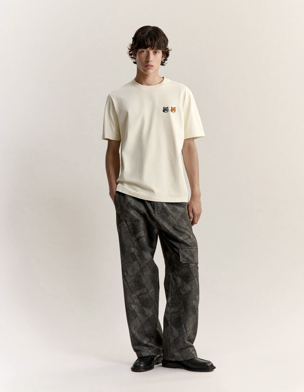 DOUBLE FOX HEAD COMFORT TEE-SHIRT