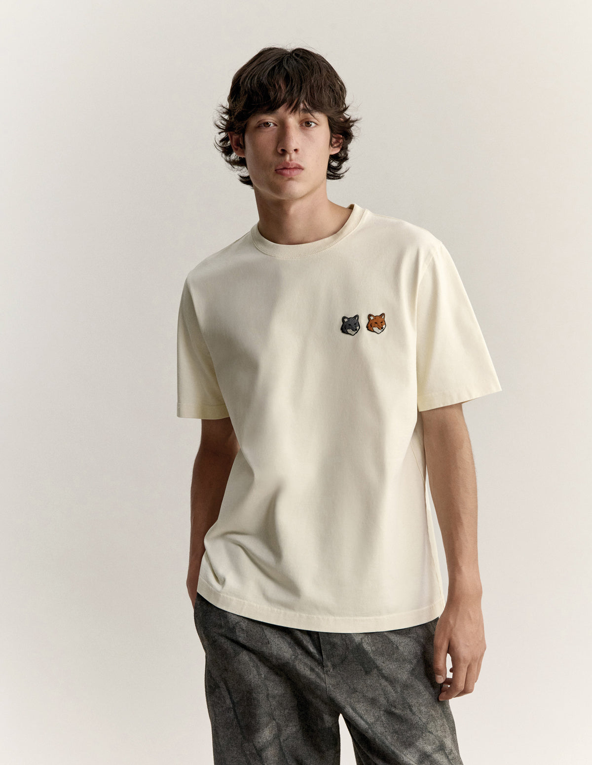 DOUBLE FOX HEAD COMFORT TEE-SHIRT